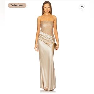 Retrofete Alexandra Dress in Latte